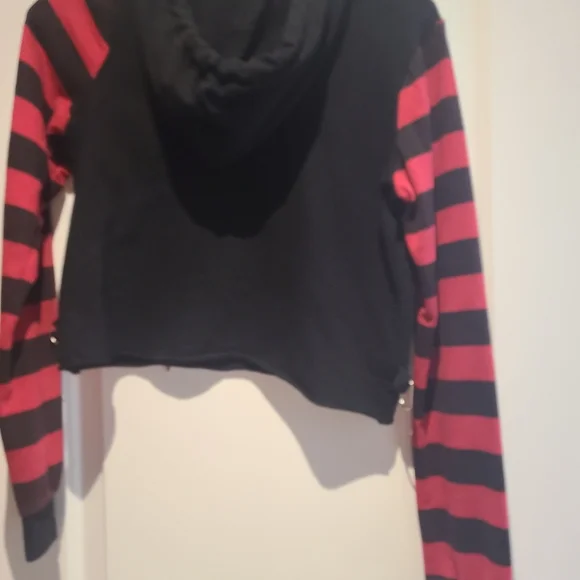 Hot Topic Crop Sweatshirt - Picture 3 of 3